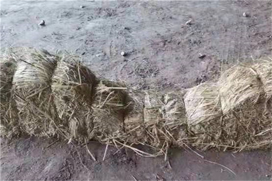 稻夫草支垫在铁路货物运输中的加固作用(稻草垫厚度不得小于且压实后不得小于10mm)